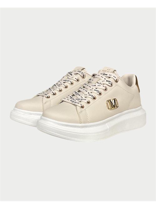 Sneakers donna Marc Ellis con logo laterale MARC ELLIS | 105HAWAICREAM/GOLD